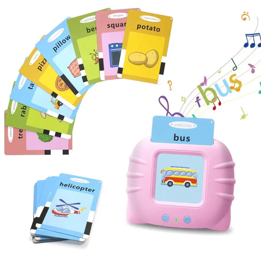 Electronic Preschool Leaning Baby Flash Cards with 112 Leaf 224
